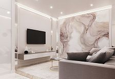 Дизайн проект 2-х комнатной квартиры по ул. Старокубанская в Краснодаре, 2022 